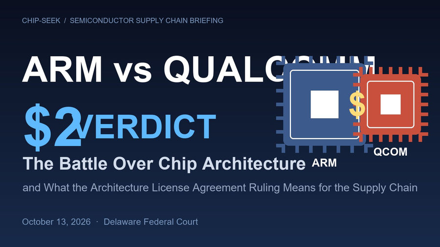 Arm-Qualcomm Verdict: $2 Damages, Bigger Stakes