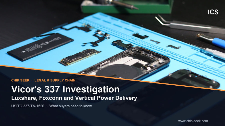 Vicor's 337 Investigation: Luxshare, Foxconn and the Battle Over Vertical Power Delivery