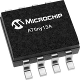 ATtiny13A-SSUR official Microchip SOIC-8 package image