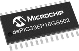DSPIC33EP16GS502-I/SO official Microchip SOIC-28 package image