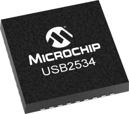 USB2534I-1051AEN official Microchip exact-order-code product/package image