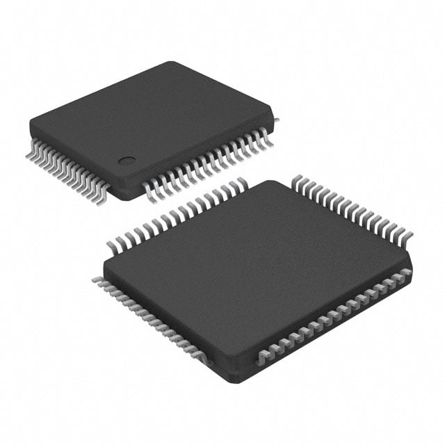 STM32F091RCT6TR LQFP-64 official package render