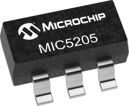 MIC5205YM5-TR official Microchip exact MPN SOT-23 package image