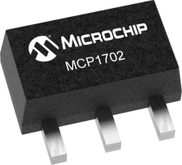 MCP1702T-3302E/MB official Microchip exact MPN SOT-89 package image