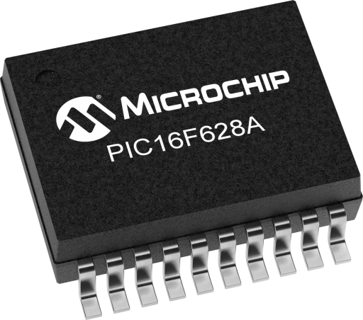 PIC16F628A-I/SO official Microchip PIC16F628A SOIC-18 product image