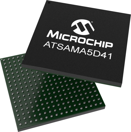ATSAMA5D41B-CUR official Microchip LFBGA289 package image