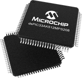 DSPIC33AK512MPS208-I/PT official Microchip TQFP (80-lead orderable) package image
