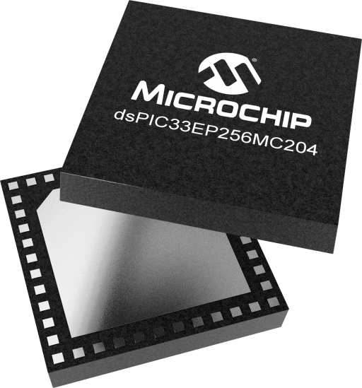 DSPIC33EP256MC204-I/PT Microchip official 44-pin TQFP product image