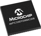 DSPIC33EP256MC206T-I/PTA3 official Microchip PT/TQFP package image