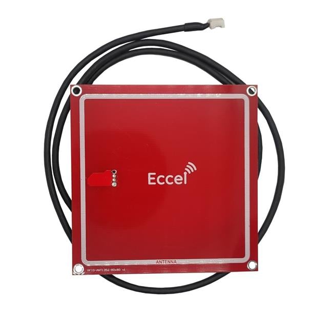 RFID-ANT1356-80x80-800 v1 Eccel Technology PCB-ANTENNA-MODULE-80X80MM package reference