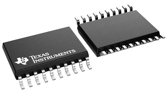 MSP430G2553IPW20R official TI package image