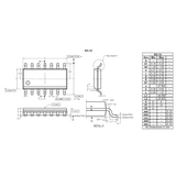 74LVC04AS14-13 official Diodes SO-14 package image