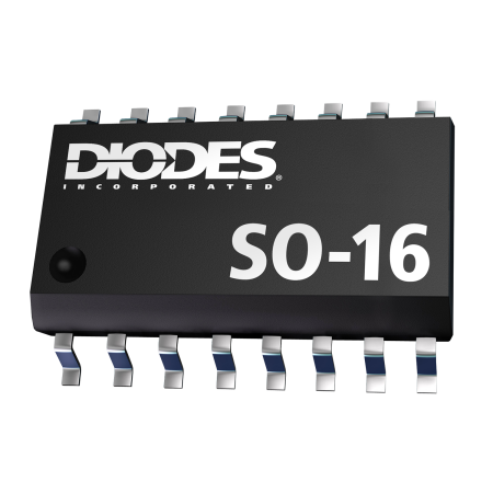 74HC138S16-13 official Diodes SO-16 package image