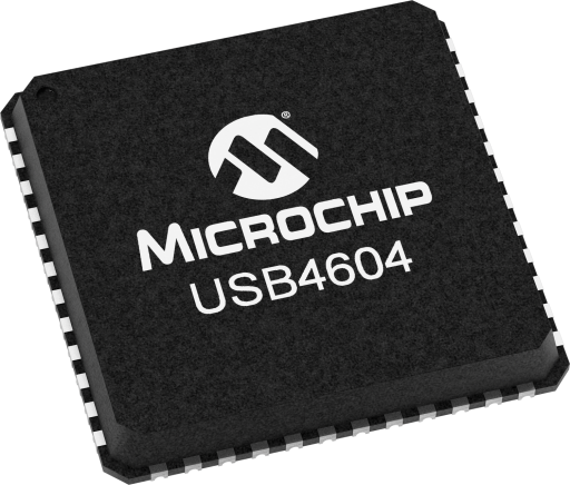 USB4604I-1081HN-TR 48-pin 7 x 7 mm SQFN package