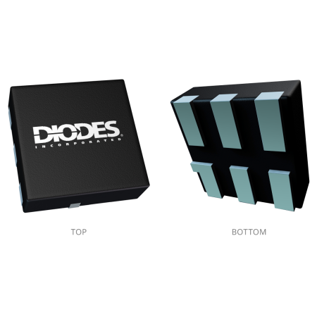 74LVC2G04FW4-7 official Diodes DFN package image