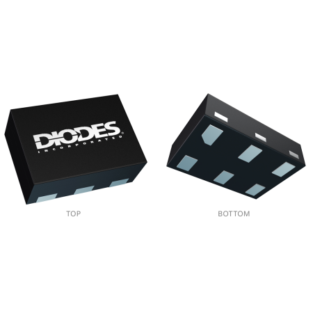 74AUP2G14FZ4-7 official Diodes DFN package image