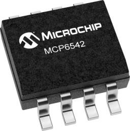 MCP6542-I/SN official Microchip SOIC-8 package image