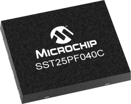 SST25PF040C-40I/MF official Microchip exact-order-code package image