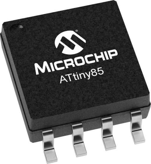 ATtiny85-20SU official Microchip SOIC-8 package image