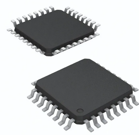ATMEGA32U4-AU QFP-44 package illustration