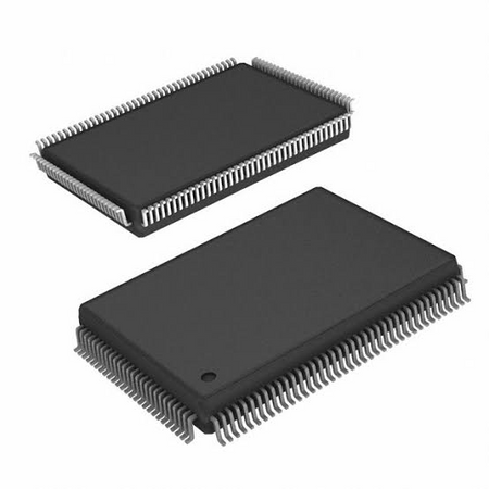 MC56F8345VFGE QFP-128 package illustration
