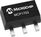 MCP1703T-3302E/MB official Microchip exact MPN SOT-89 package image