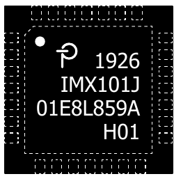 IMX101J-TL QFN-28 package illustration