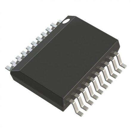 MAX146AEAP 20-lead SSOP, 7.2 x 5.3mm body, 0.65mm pitch, non-exposed-pad package