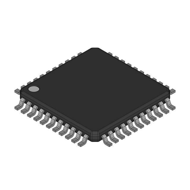 Generic 44-lead TQFP package illustration for EPM7032TC44-12