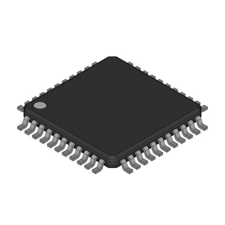 Generic 44-lead TQFP package illustration for EPM7032TC44-12