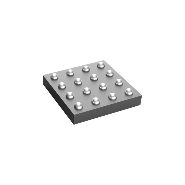 INA4230AIYBJR DSBGA-16 (YBJ) logo-free package illustration