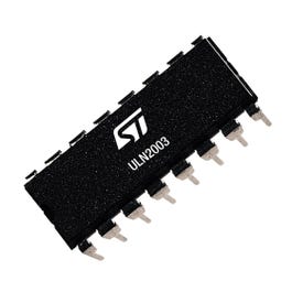 ULN2003A official STMicroelectronics DIP-16 package image