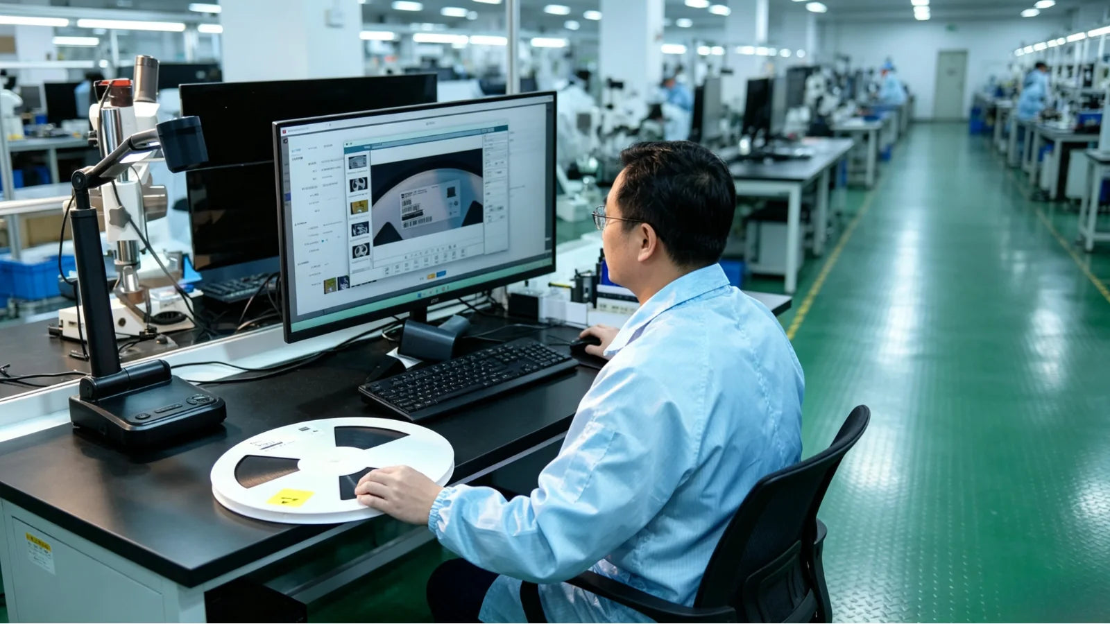 Component identity and packaging inspection