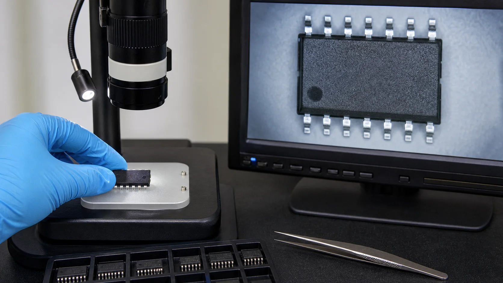 Representative review of electronic component markings for an obsolete-part requirement